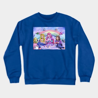 Crystal Casualty Gamer Girls Crewneck Sweatshirt